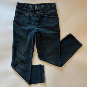 Vintage Blue Zone High-Waisted Jeans ☆